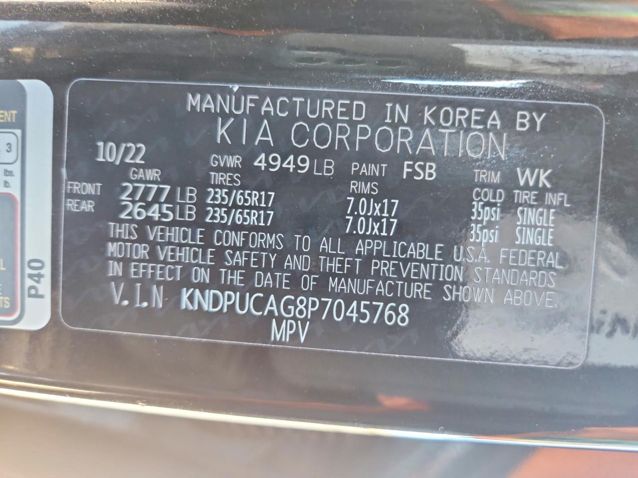 2023 KIA SPORTAGE LX photo 13
