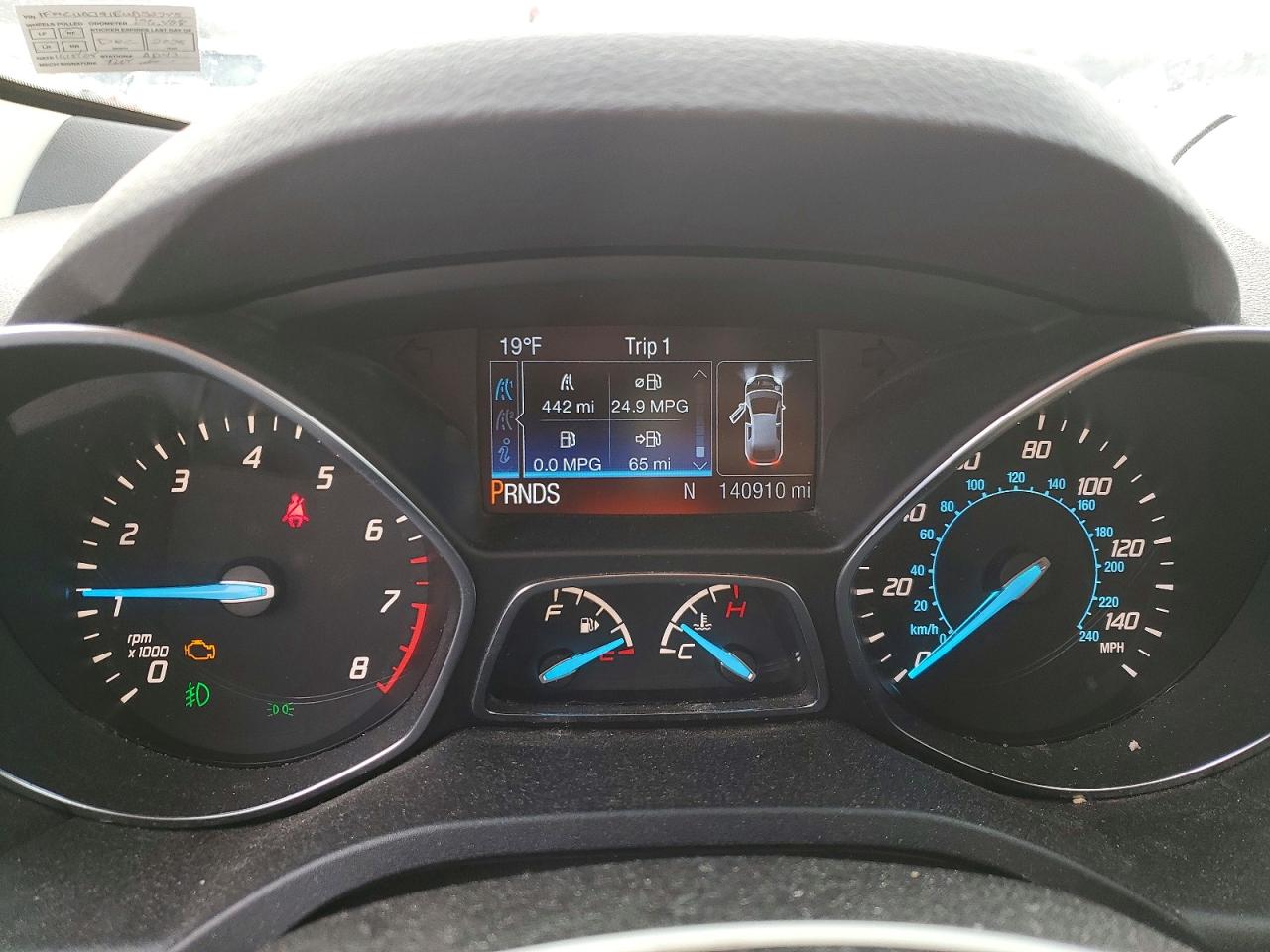 2014 FORD ESCAPE TITANIUM photo 9