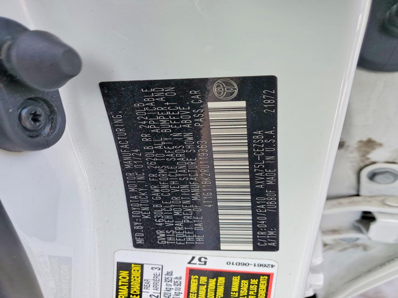2024 TOYOTA CAMRY SE NIGHT SHADE photo 12