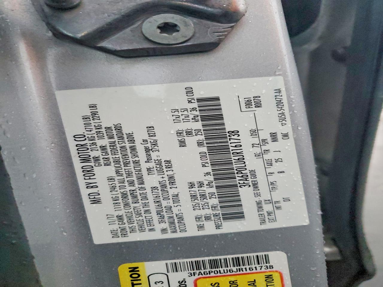 2018 FORD FUSION SE HYBRID photo 25