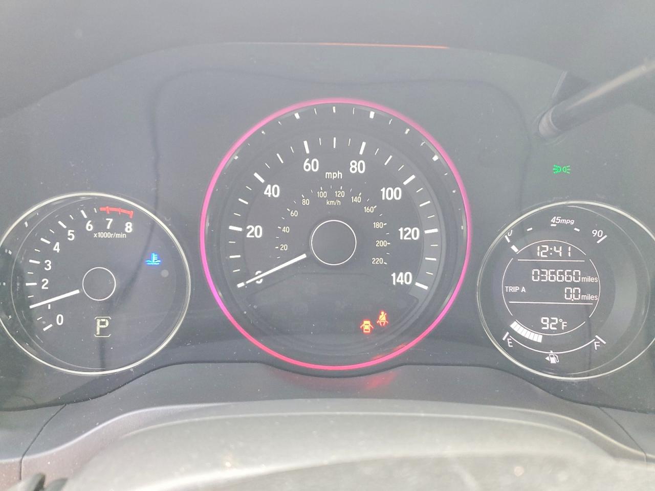 2016 HONDA HR-V EX photo 9