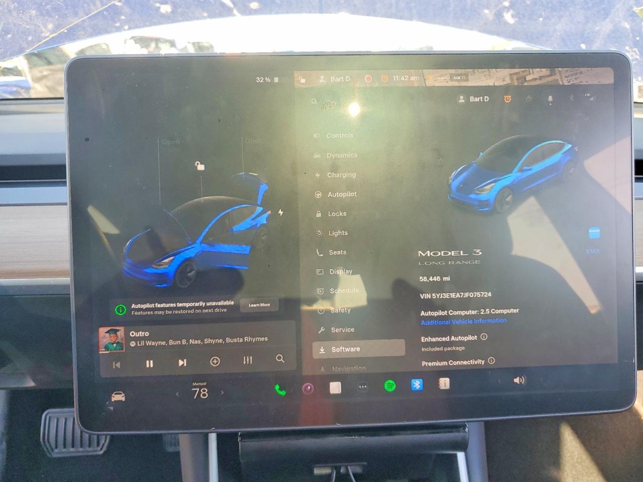 2018 TESLA MODEL 3 photo 9