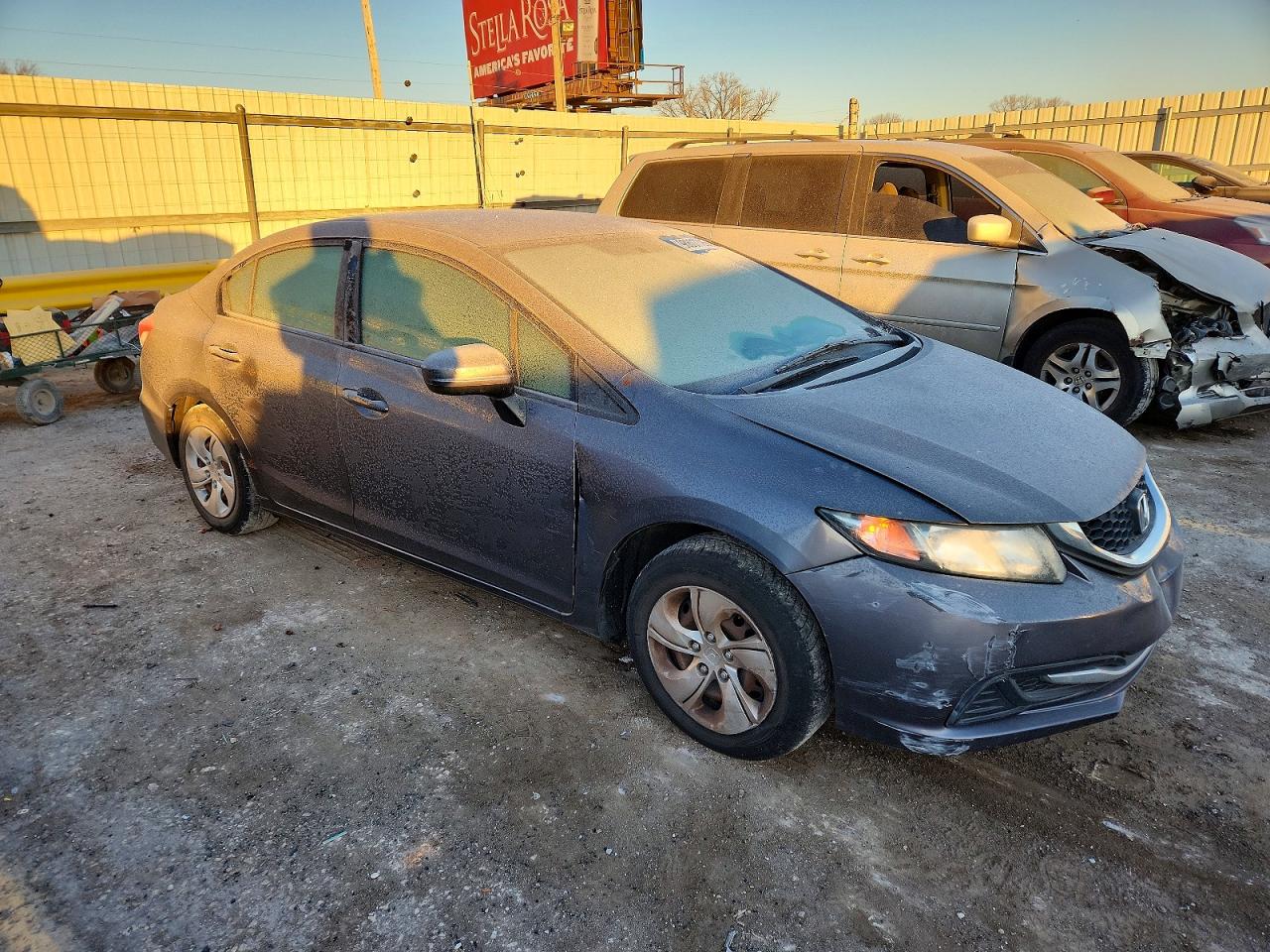 2015 HONDA CIVIC LX photo 4