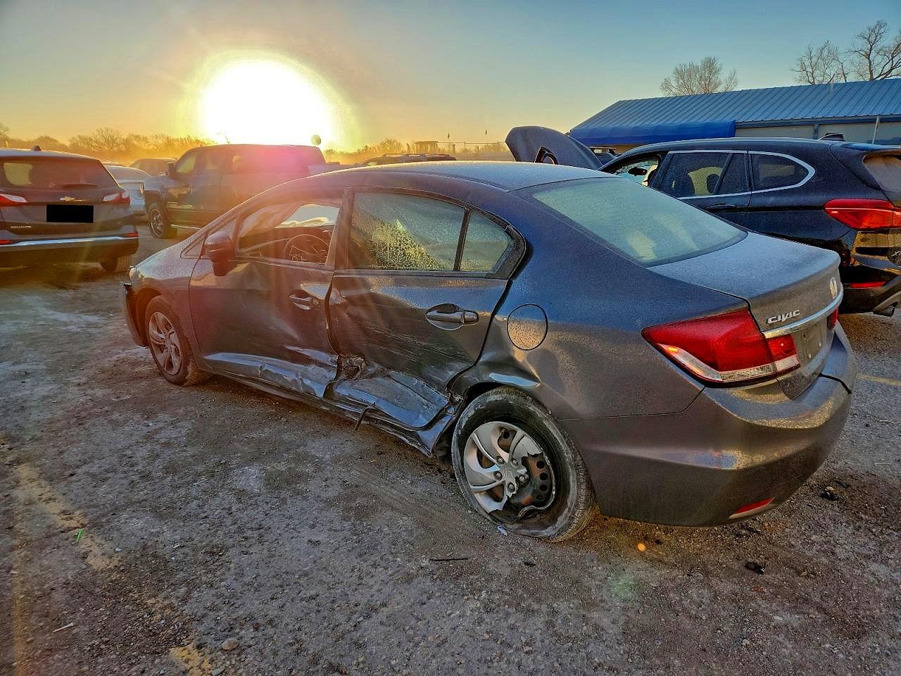 2015 HONDA CIVIC LX photo 2