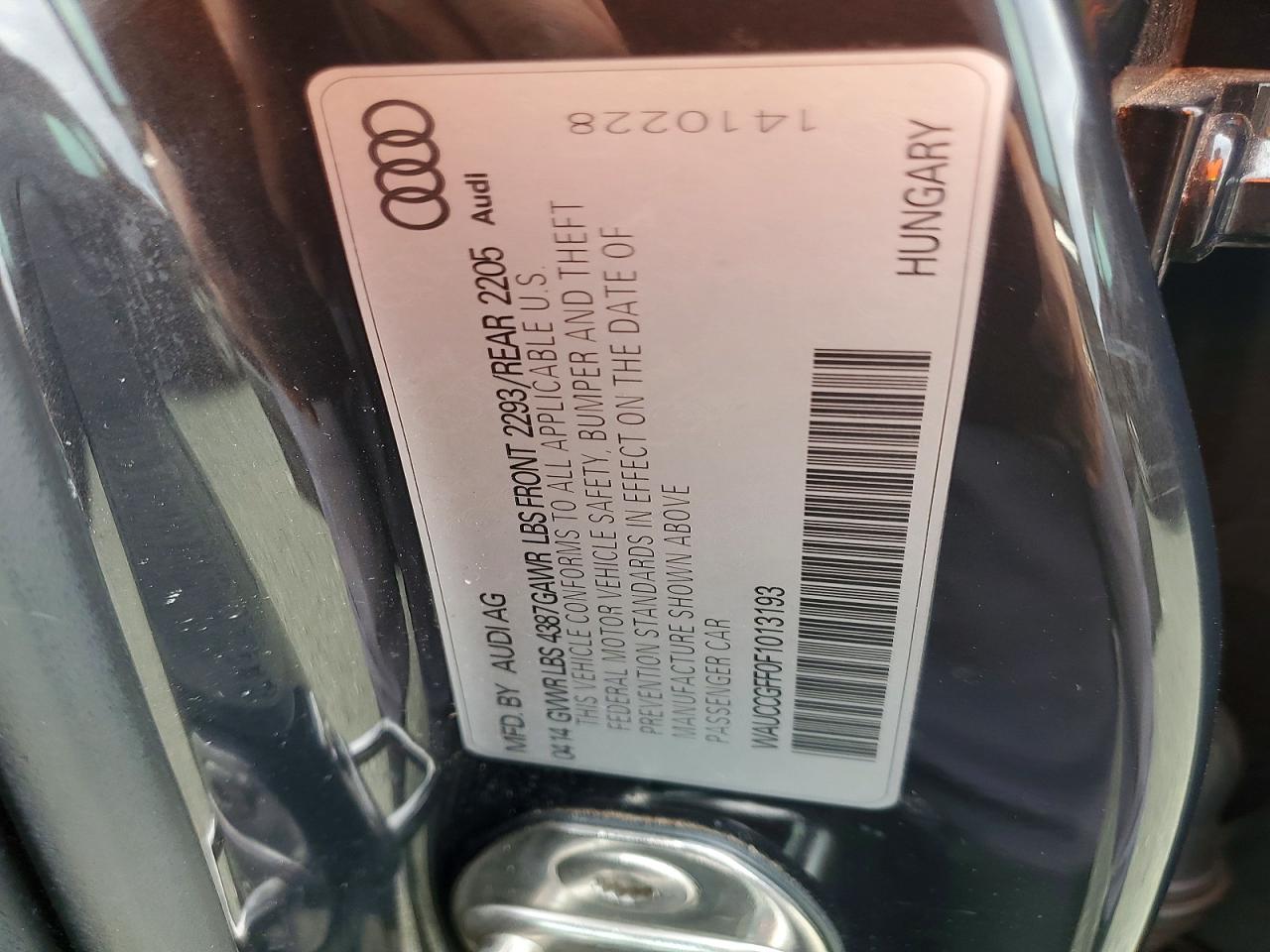 2015 AUDI A3 PREMIUM PLUS photo 12