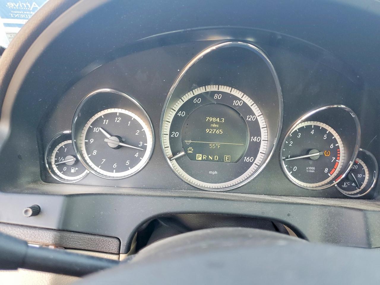 2011 MERCEDES-BENZ E 550 photo 9