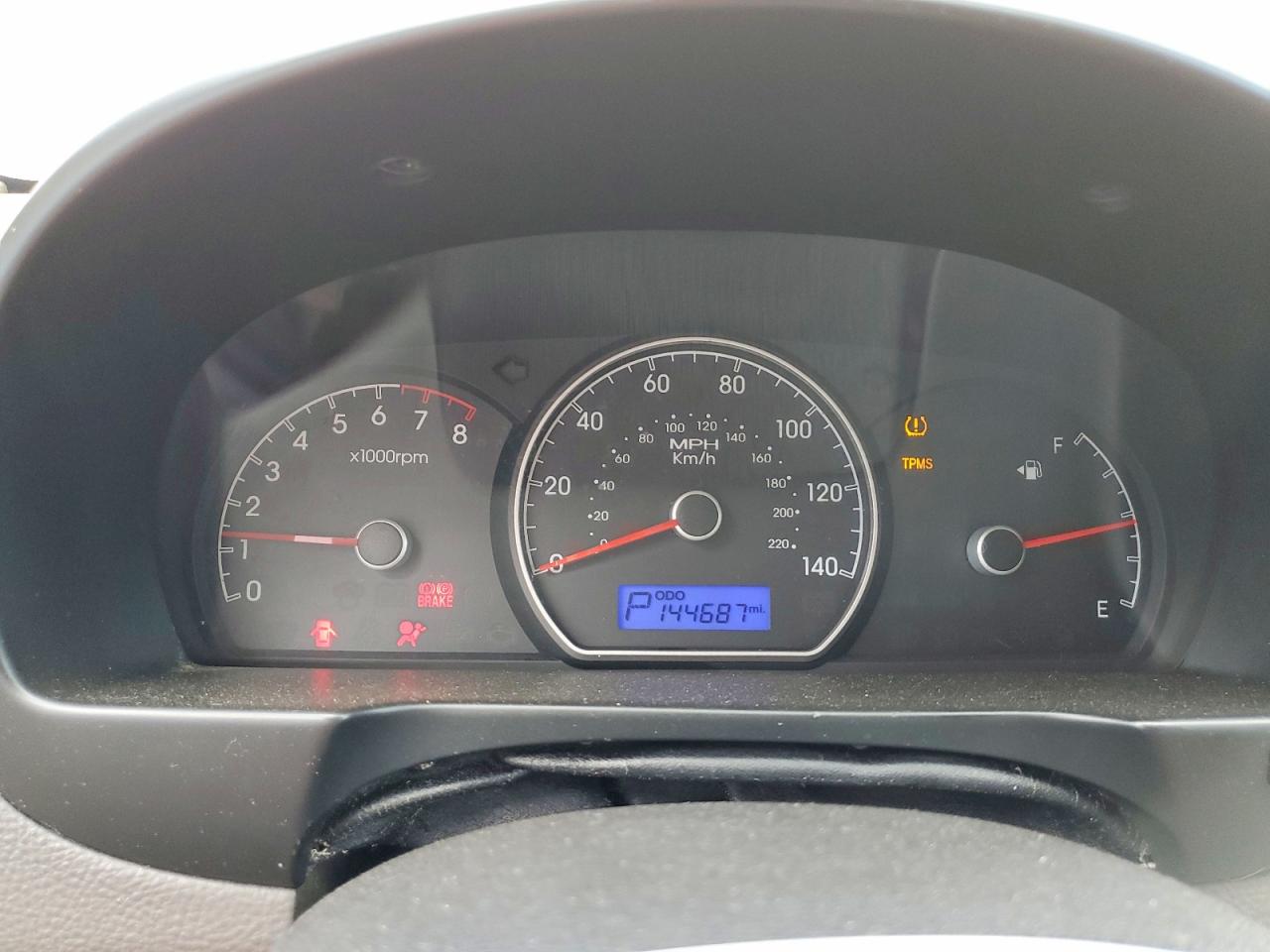 2010 HYUNDAI ELANTRA BLUE photo 9