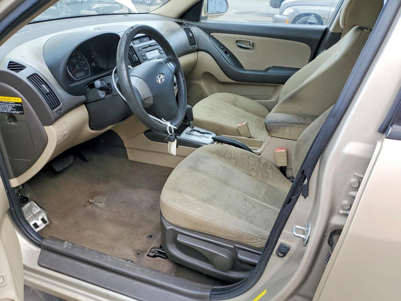 2010 HYUNDAI ELANTRA BLUE photo 7