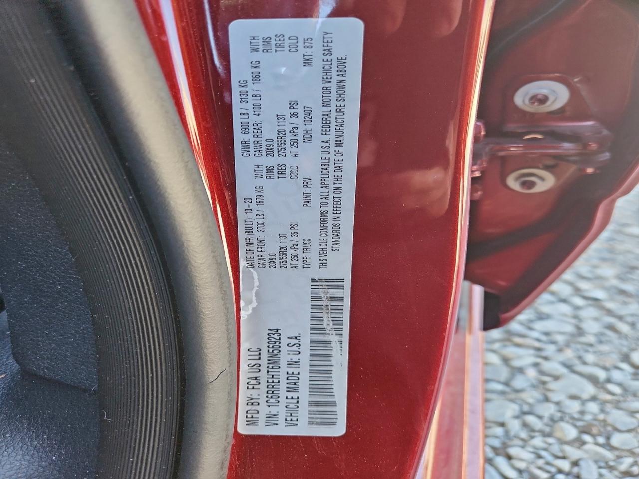 2021 RAM 1500 LIMITED photo 13
