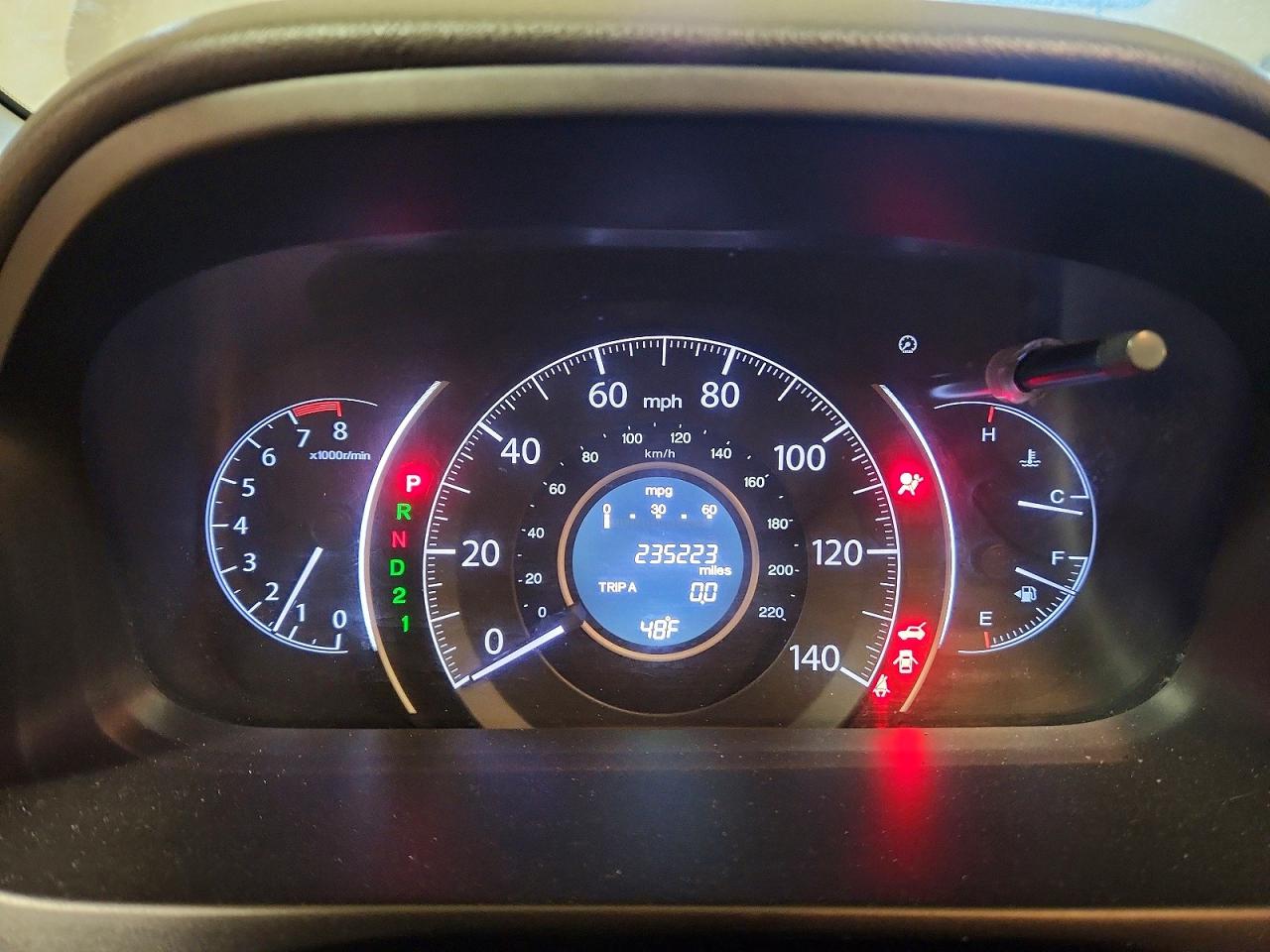 2012 HONDA CR-V EX photo 9