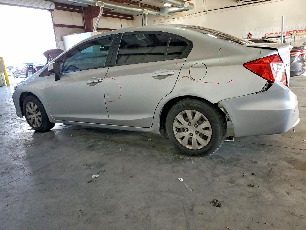 2012 HONDA CIVIC LX photo 2