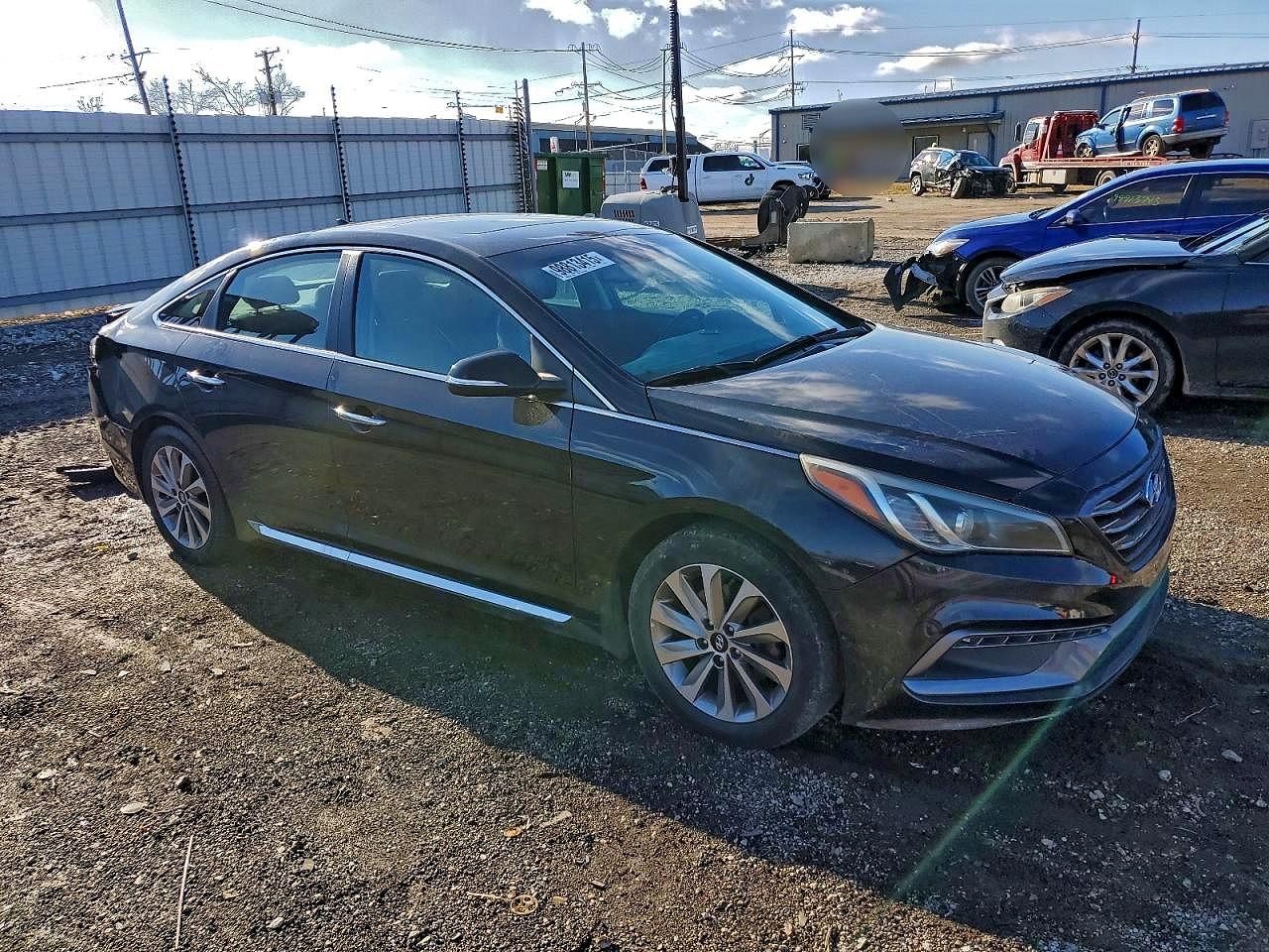 2017 HYUNDAI SONATA SPORT photo 4