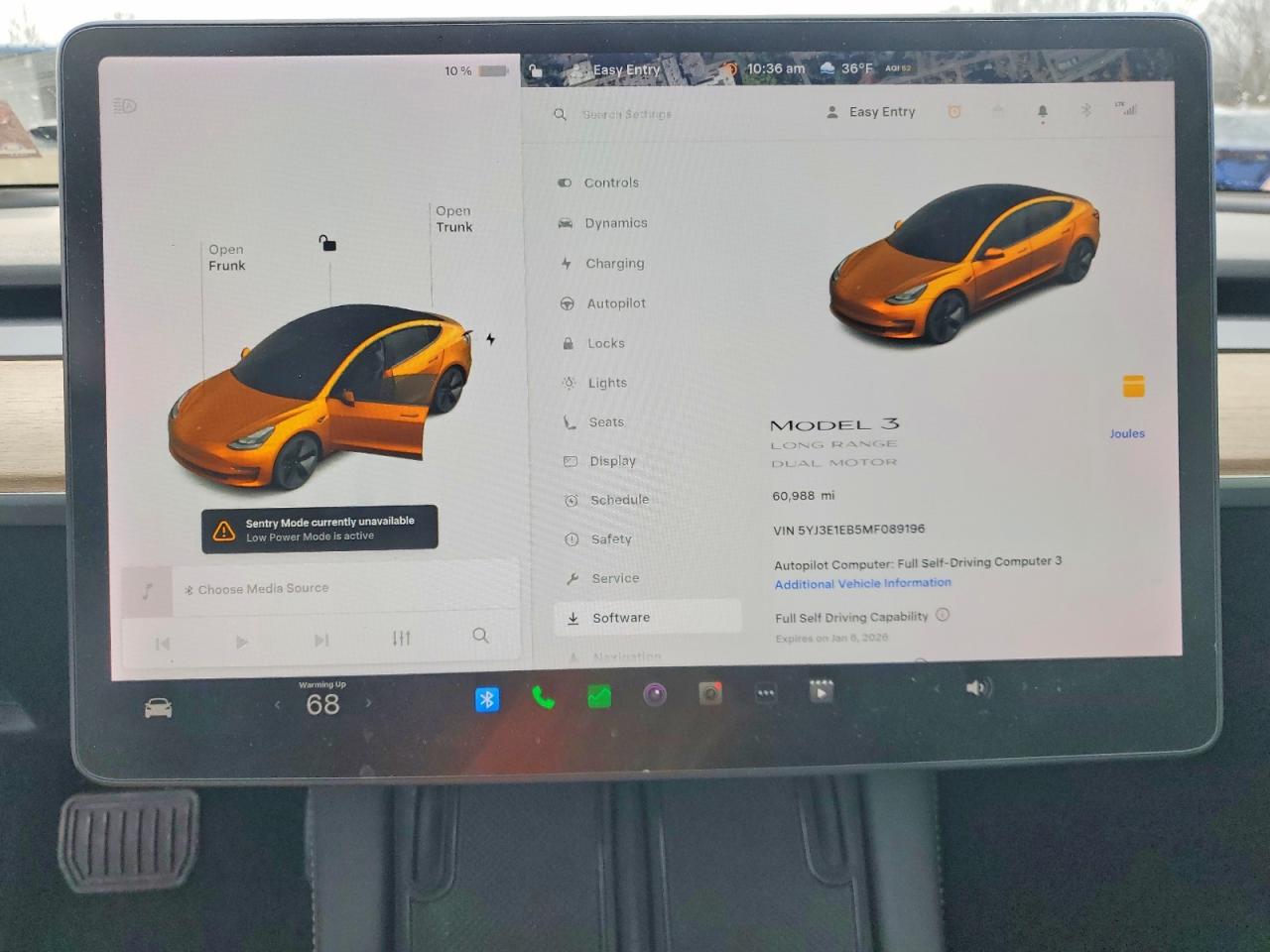 2021 TESLA MODEL 3 photo 9
