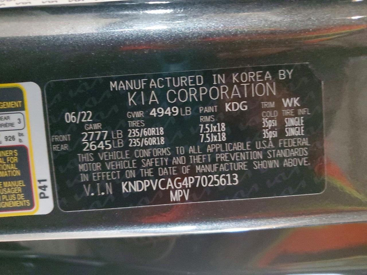 2023 KIA SPORTAGE EX photo 12