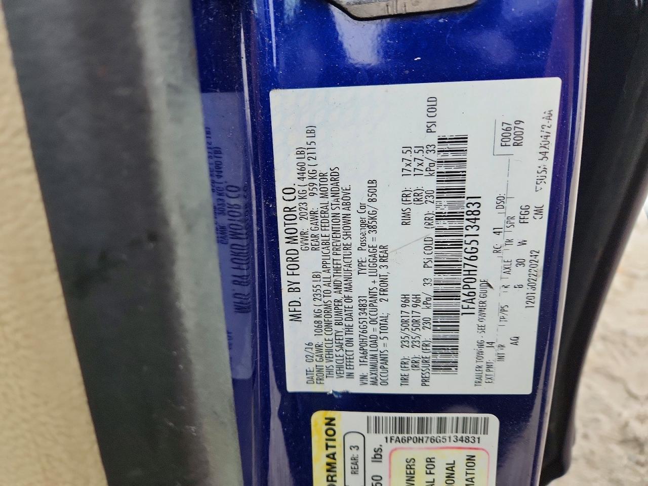 2016 FORD FUSION SE photo 34