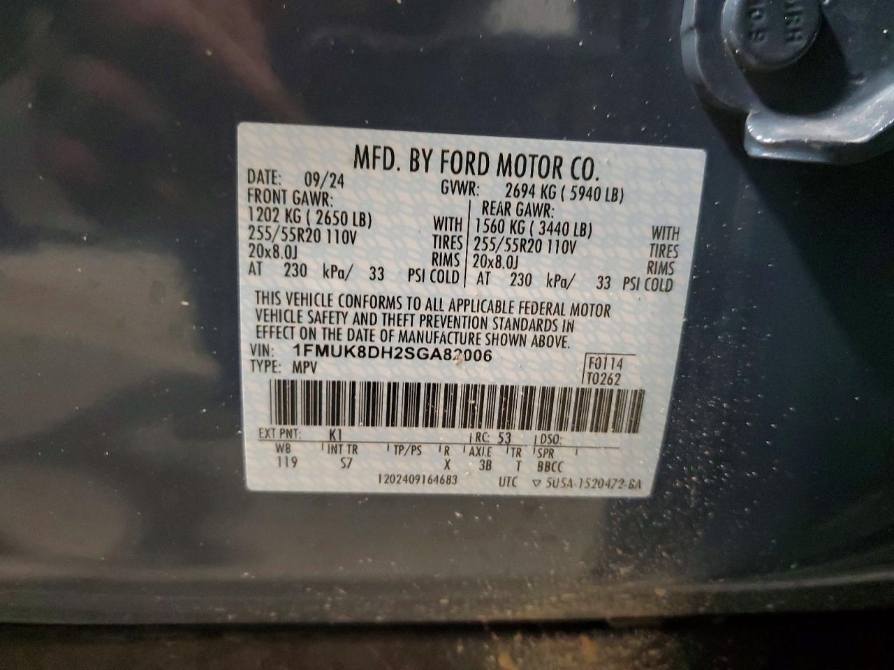 2025 FORD EXPLORER ACTIVE photo 13