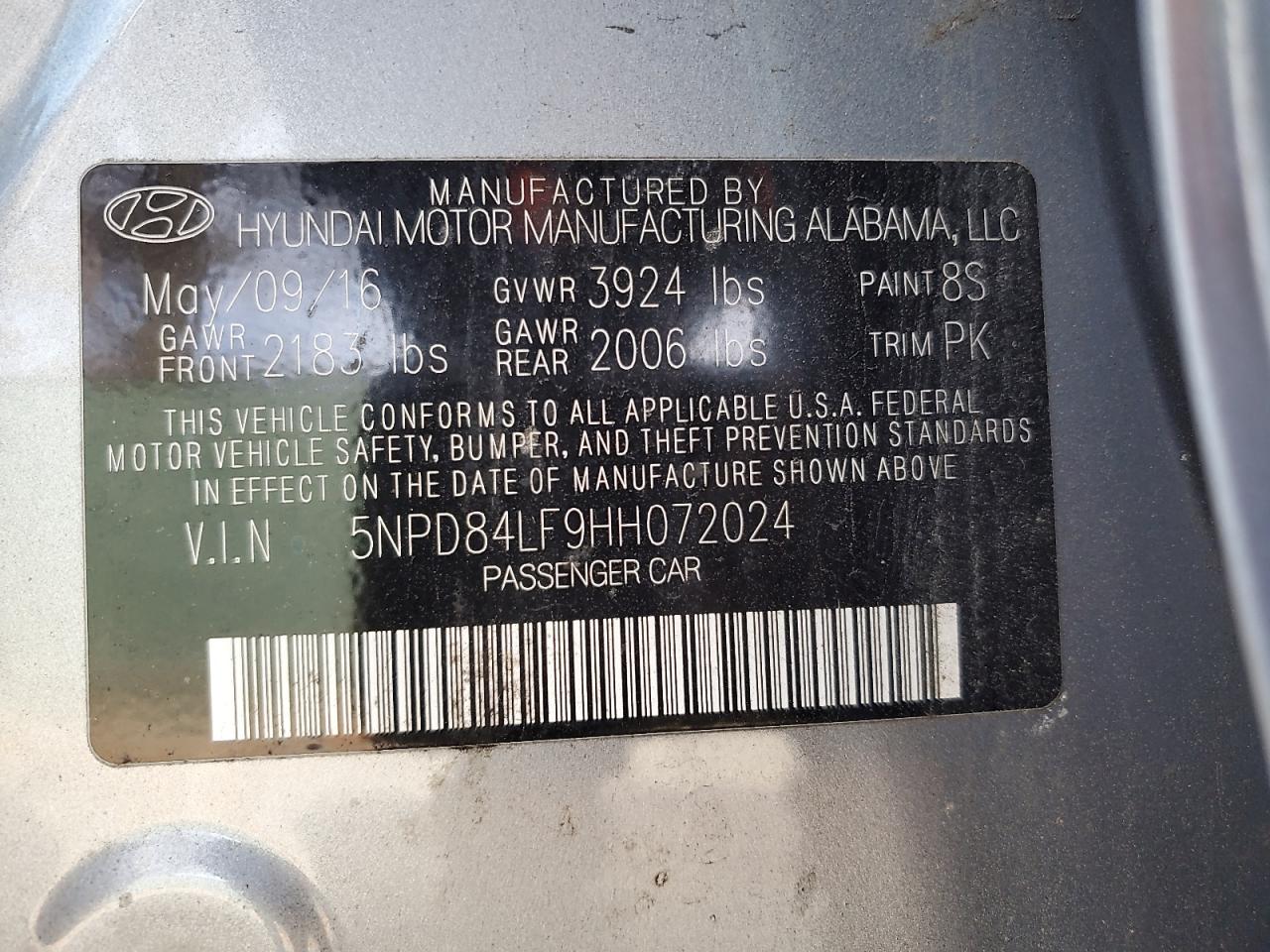 2017 HYUNDAI ELANTRA SE photo 37