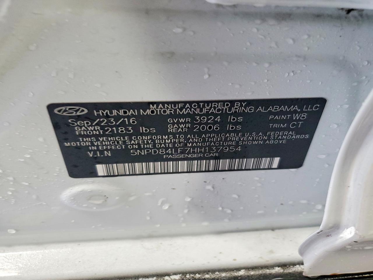 2017 HYUNDAI ELANTRA VALUE EDITION photo 12