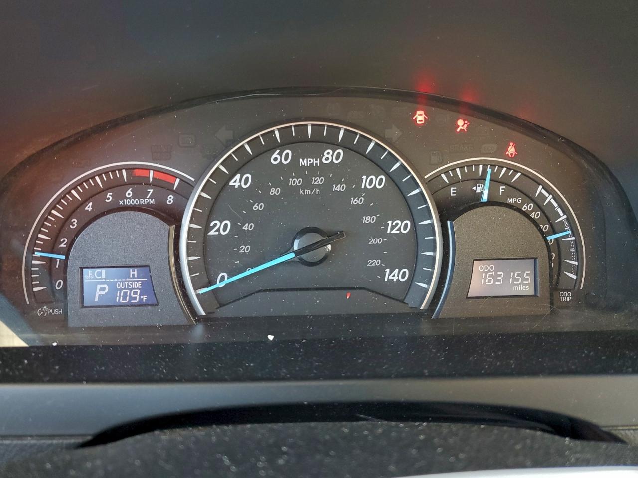 2012 TOYOTA CAMRY BASE photo 9