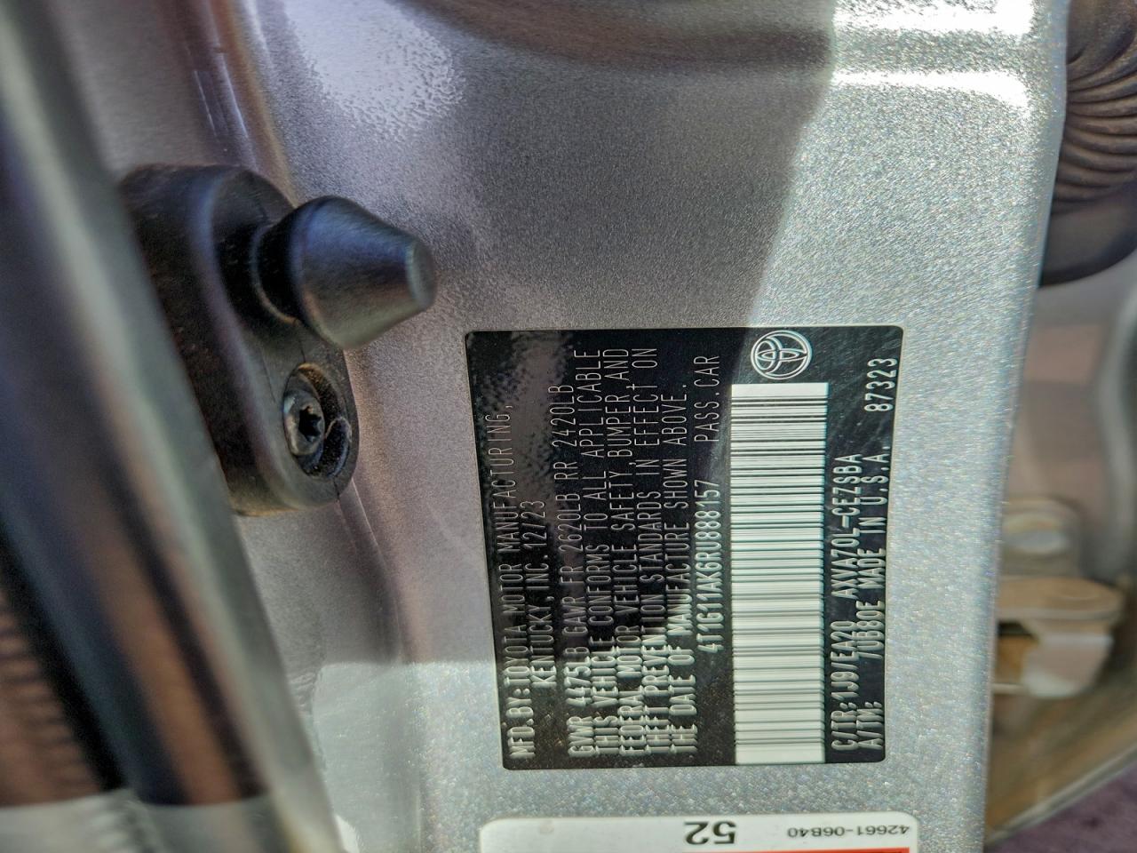 2024 TOYOTA CAMRY SE NIGHT SHADE photo 12