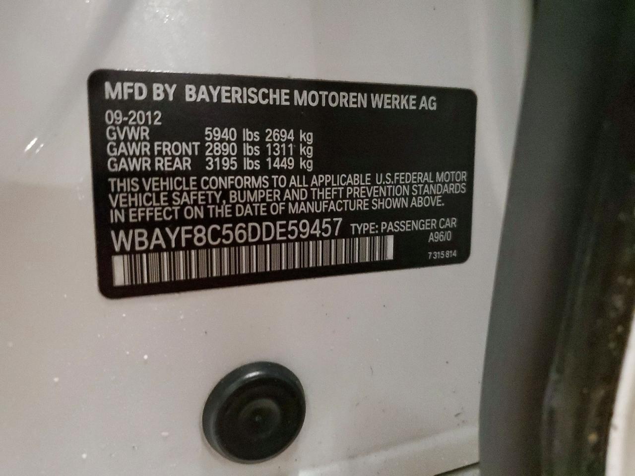 2013 BMW 750 LXI photo 12
