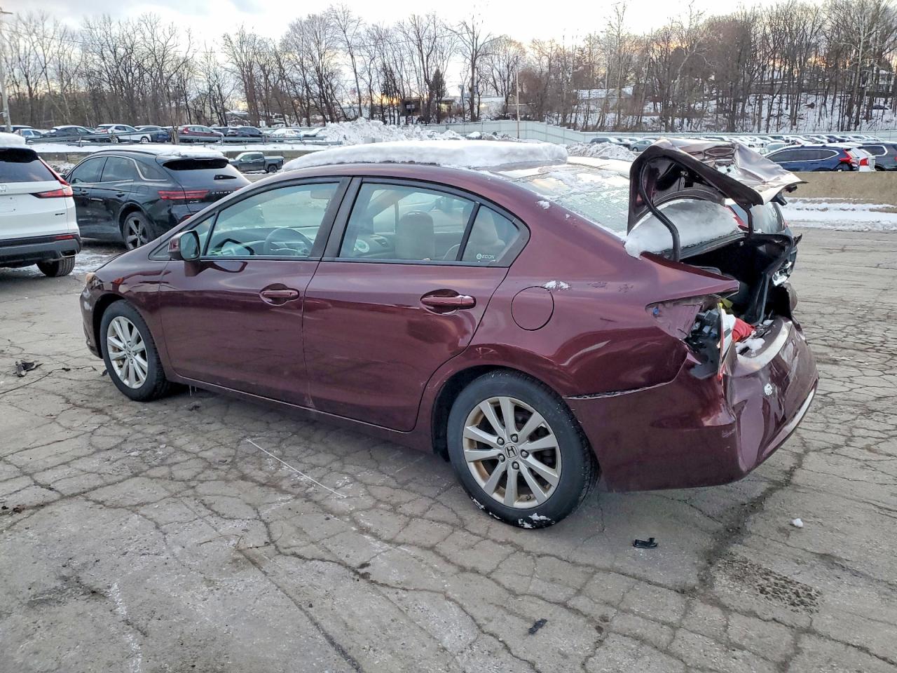 2012 HONDA CIVIC EX photo 2
