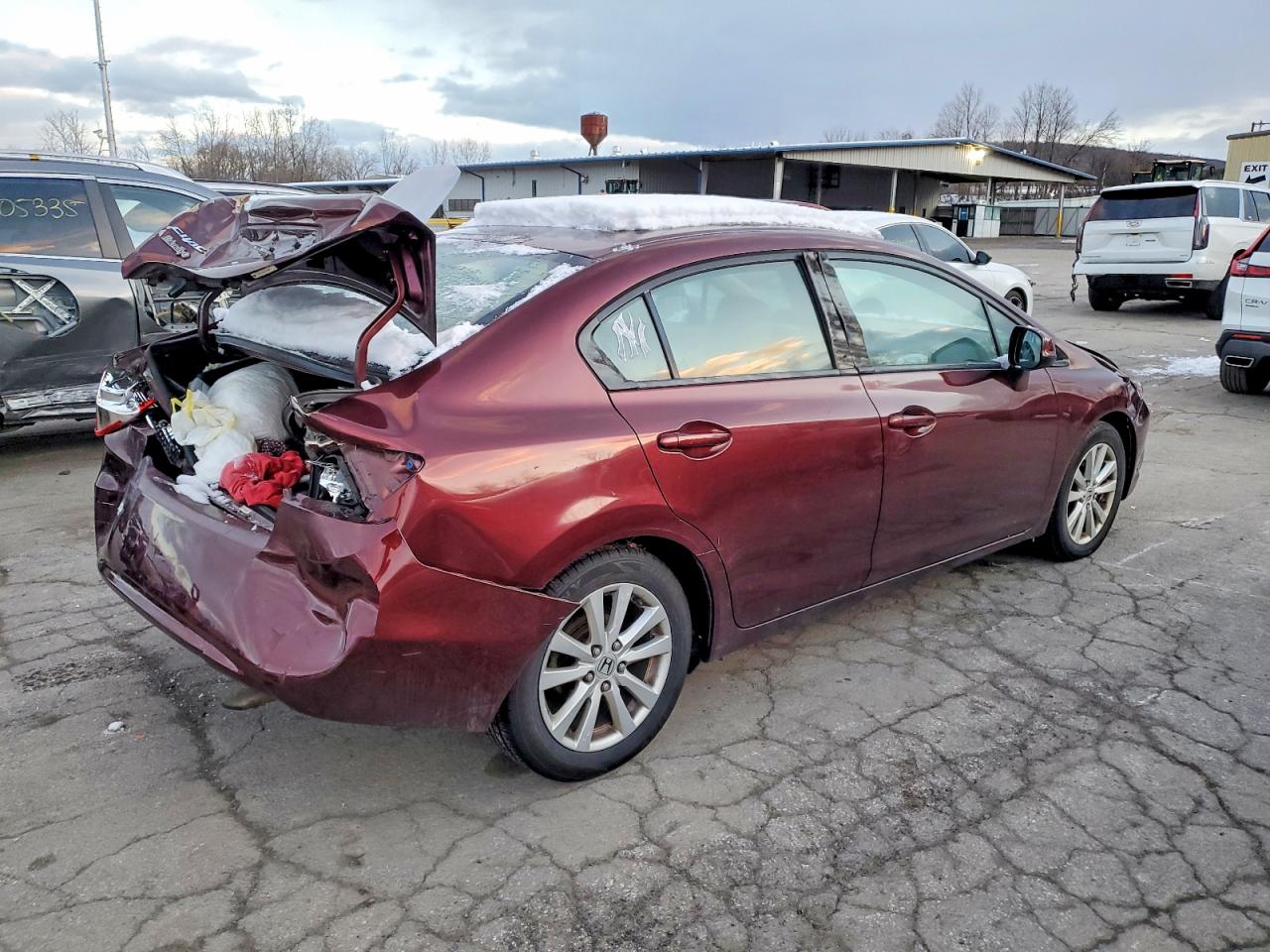 2012 HONDA CIVIC EX photo 3