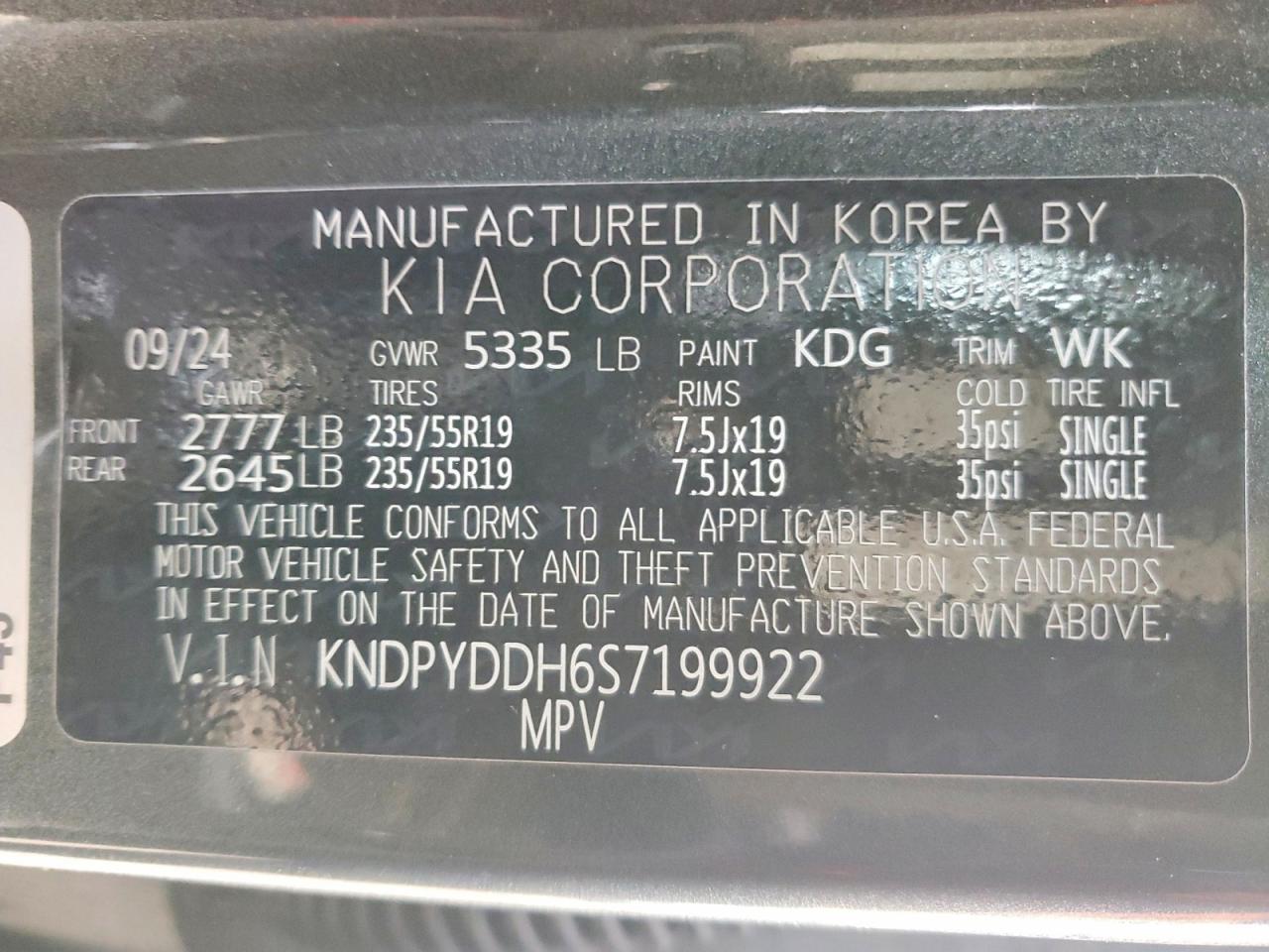 2025 KIA SPORTAGE X LINE photo 13