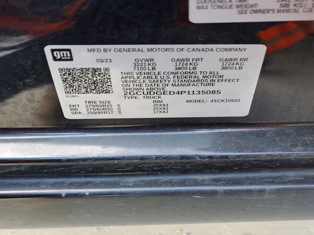 2023 CHEVROLET SILVERADO K1500 LTZ photo 23