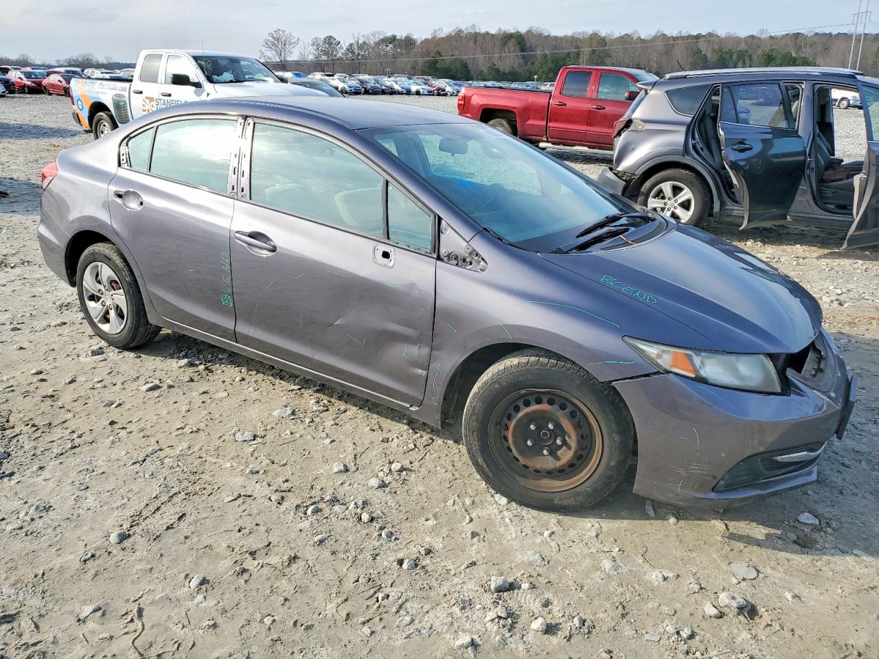 2015 HONDA CIVIC LX photo 4