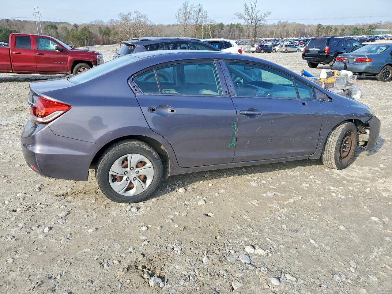 2015 HONDA CIVIC LX photo 3
