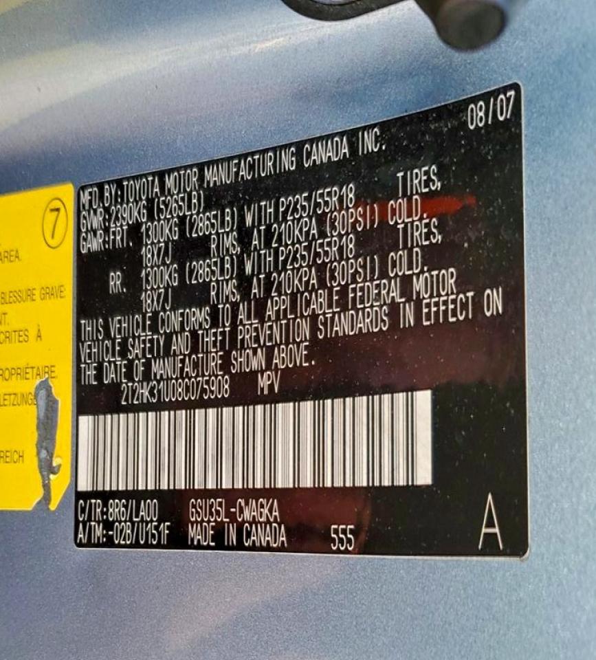 2008 LEXUS RX 350 photo 13