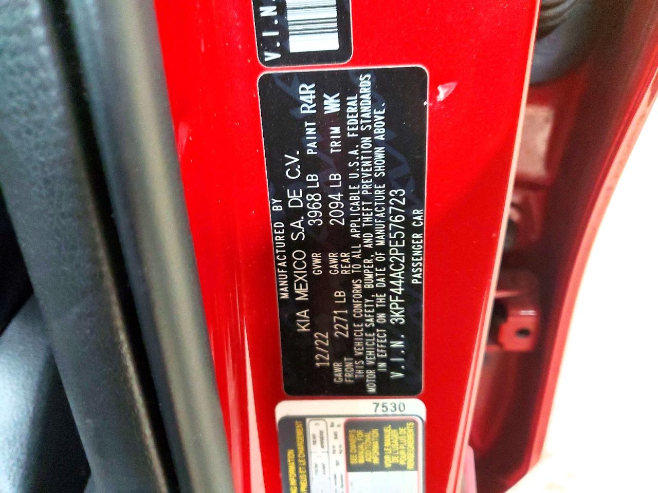 2023 KIA FORTE GT photo 12
