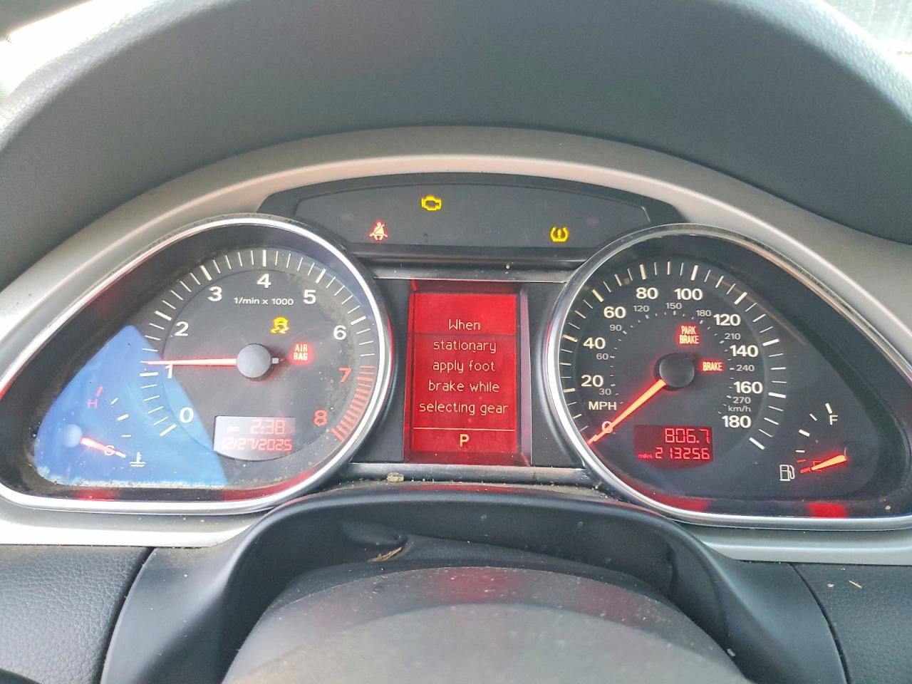 2009 AUDI Q7 3.6 QUATTRO photo 9