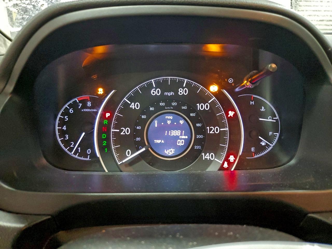2013 HONDA CR-V EXL photo 9