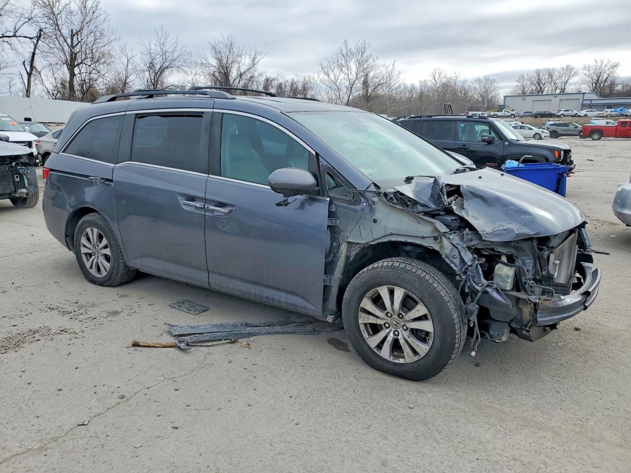 2014 HONDA ODYSSEY EXL photo 4