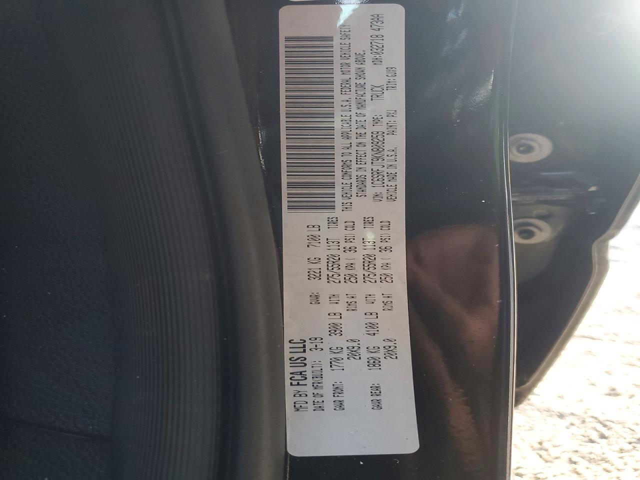 2019 RAM 1500 LARAMIE photo 13