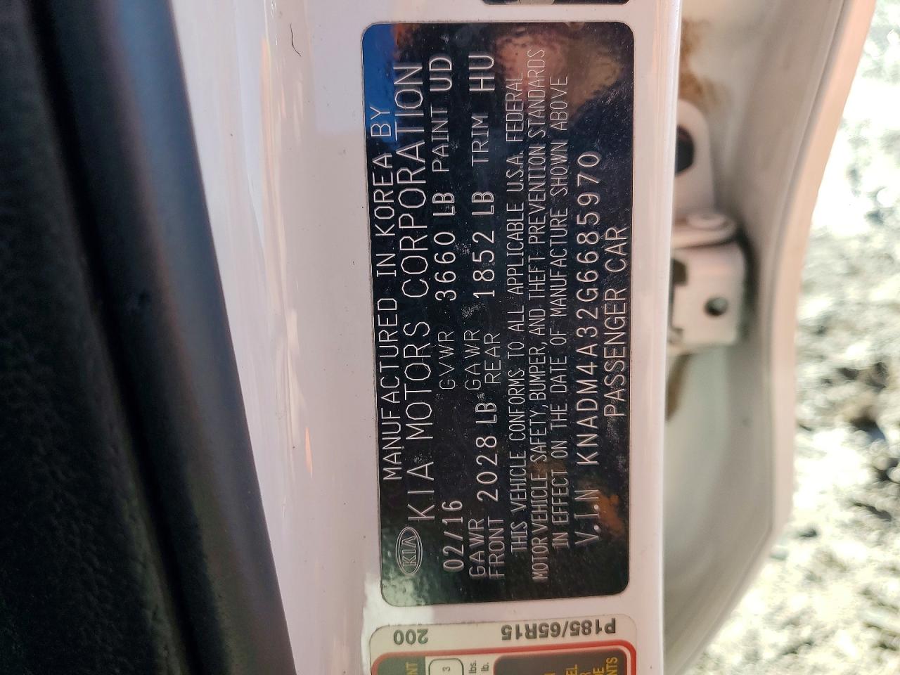 2016 KIA RIO LX photo 12