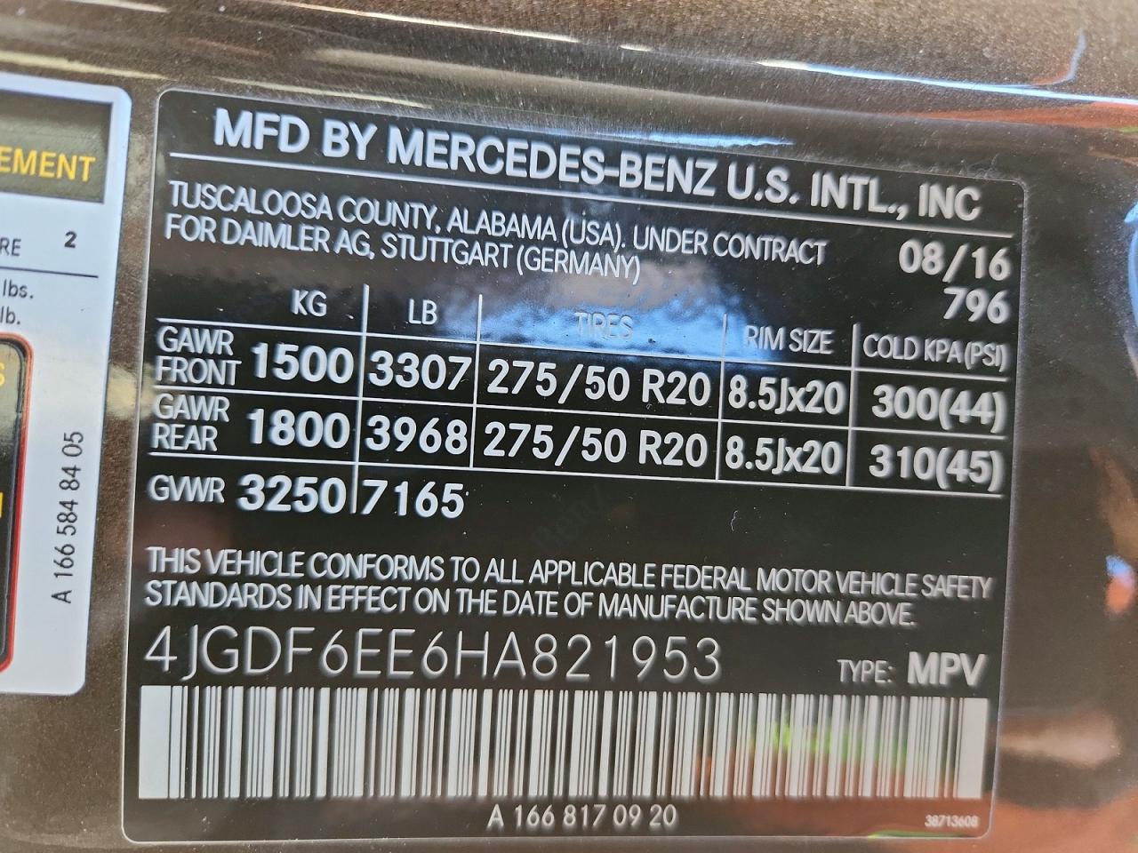 2017 MERCEDES-BENZ GLS 450 4MATIC photo 13