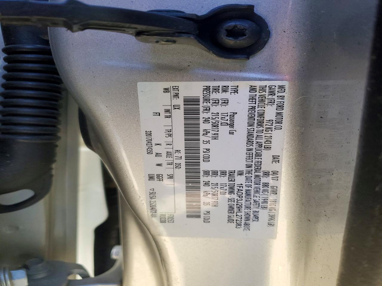 2017 FORD FOCUS TITANIUM photo 12