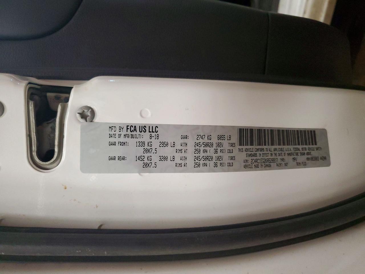 2019 CHRYSLER PACIFICA TOURING L PLUS photo 13
