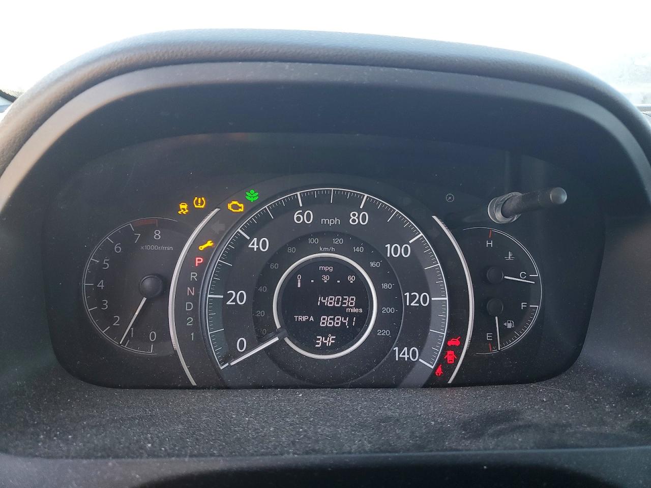 2013 HONDA CR-V EXL photo 9