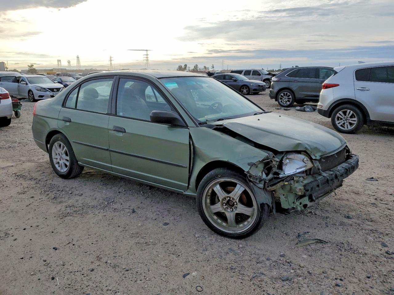 2003 HONDA CIVIC DX photo 4