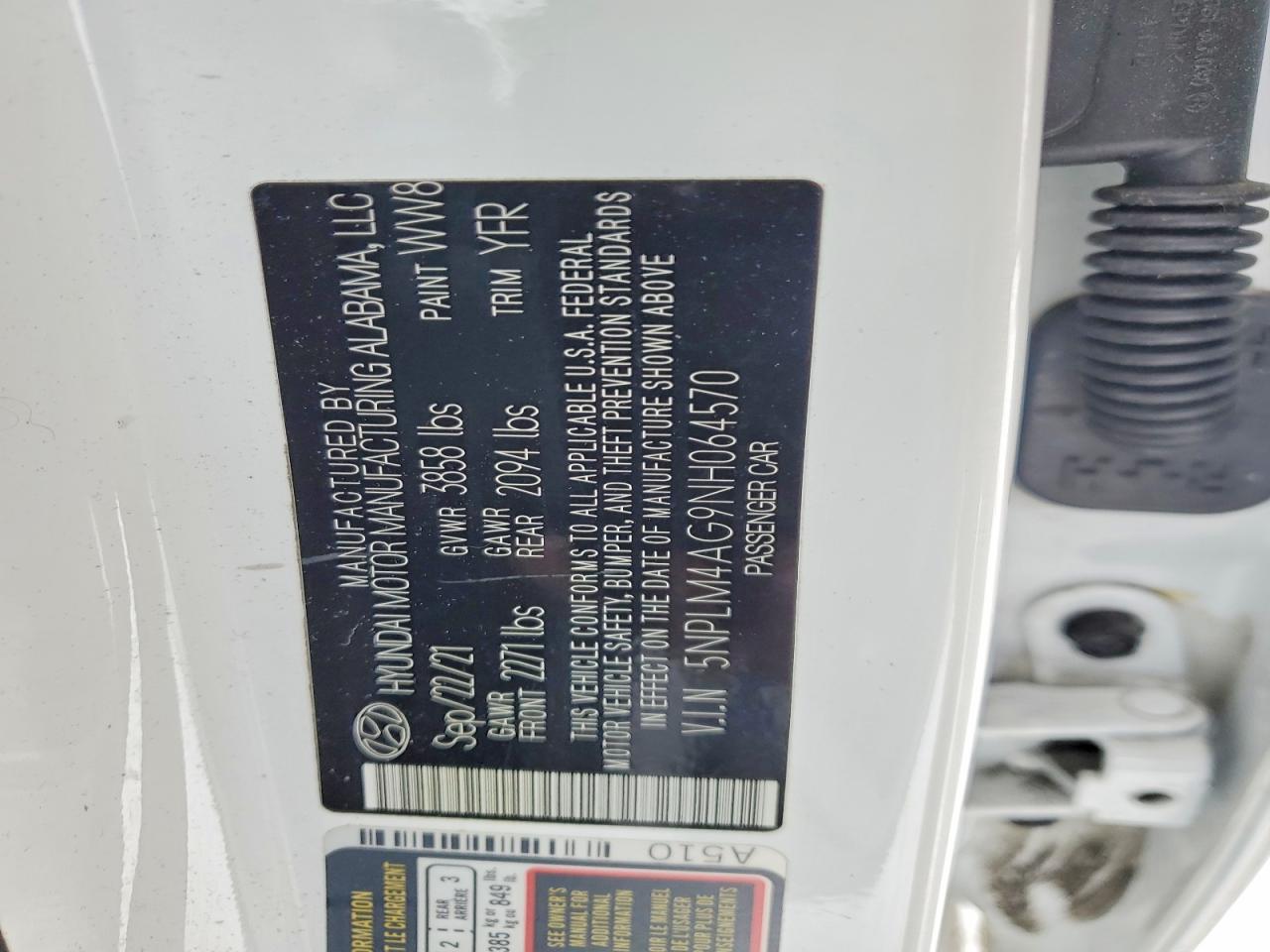 2022 HYUNDAI ELANTRA SEL photo 25