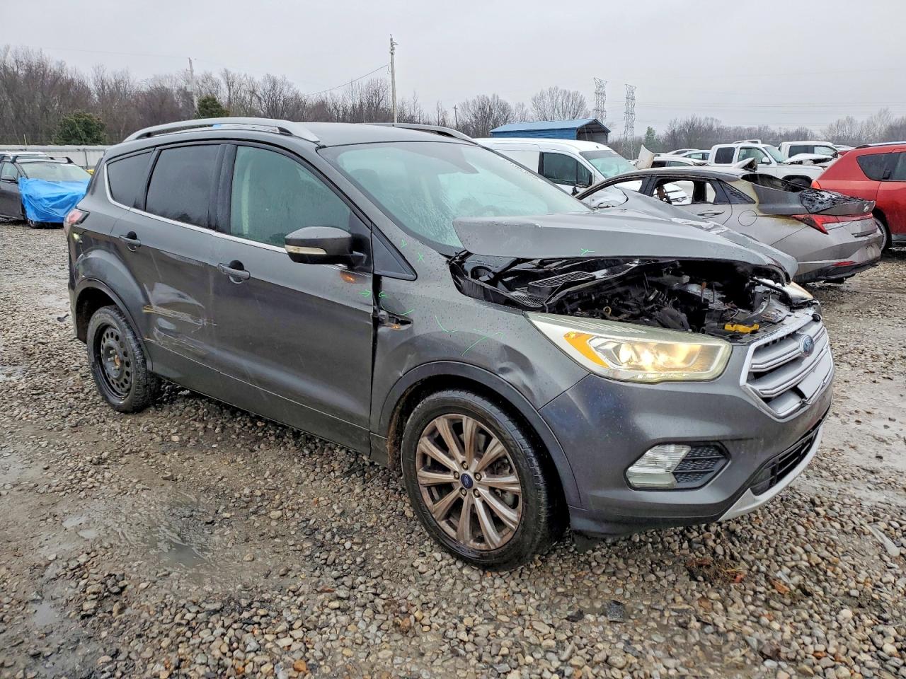 2017 FORD ESCAPE TITANIUM photo 4