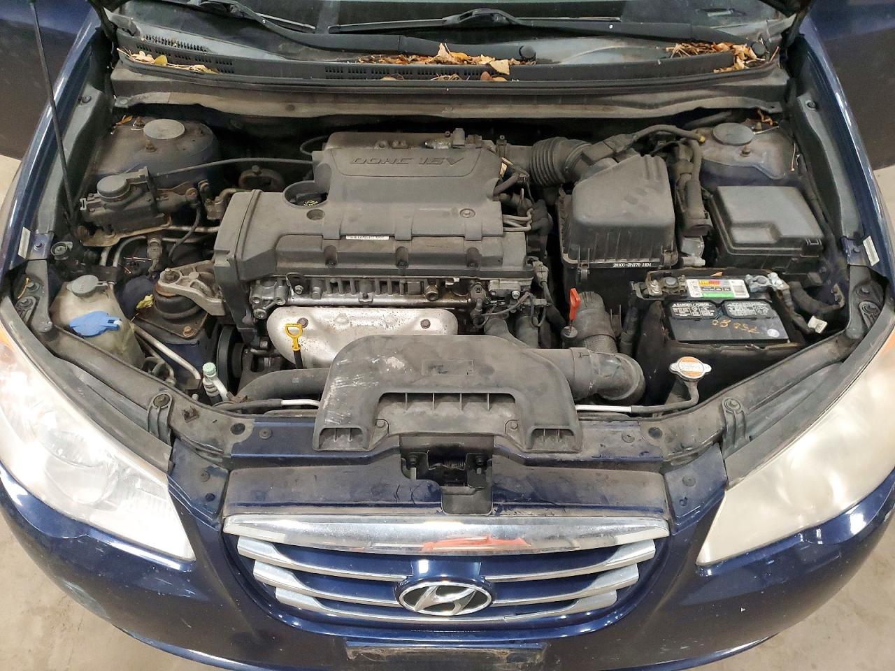 2010 HYUNDAI ELANTRA BLUE photo 11