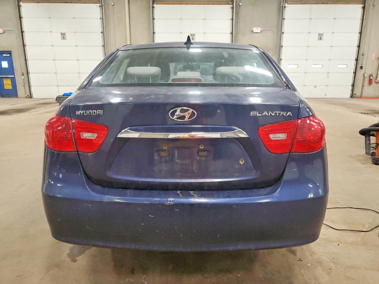 2010 HYUNDAI ELANTRA BLUE photo 6