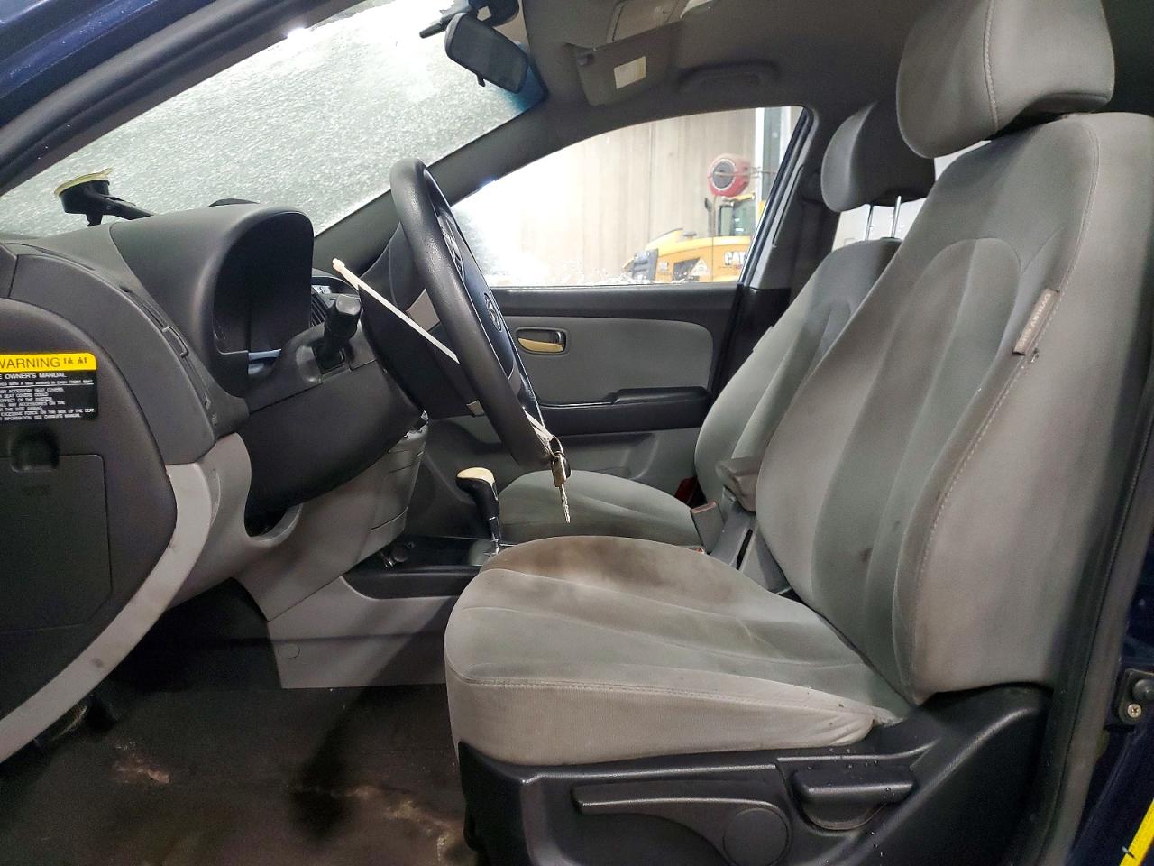 2010 HYUNDAI ELANTRA BLUE photo 7