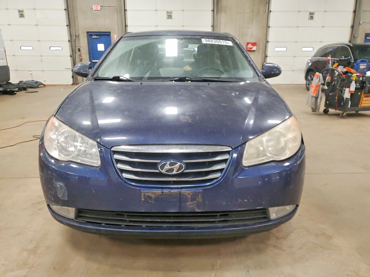 2010 HYUNDAI ELANTRA BLUE photo 5