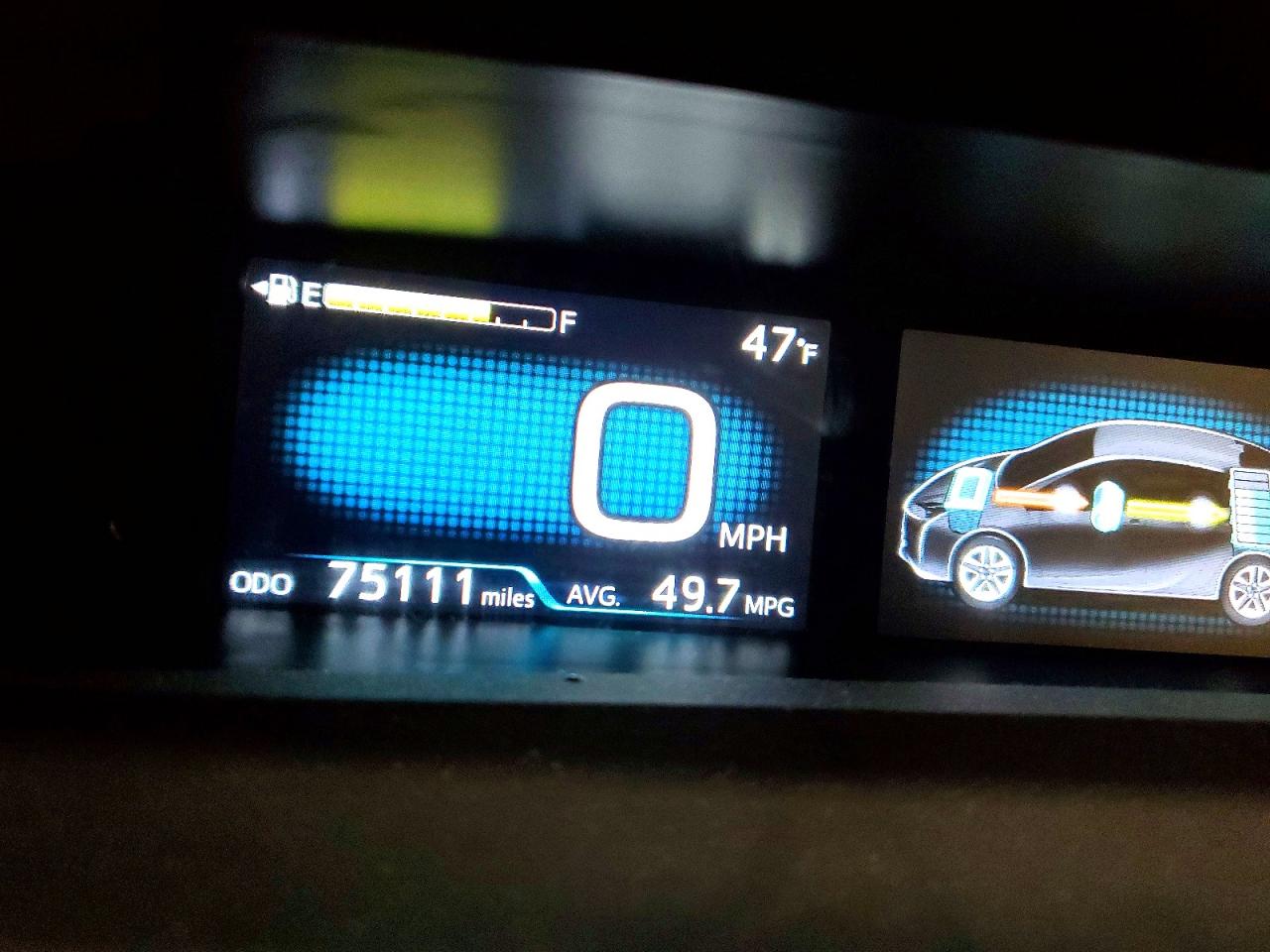 2017 TOYOTA PRIUS photo 9
